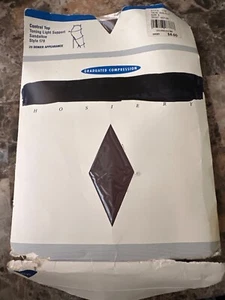 Nordstrom Control Top Strumpfwaren Neu Nussbaum Größe E 150-200 lbs. - Bild 1 von 7