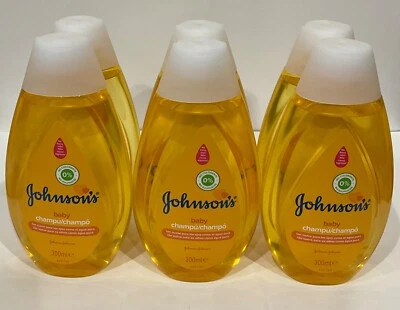 Xampu Johnson and Johnson Baby Original 300ml (pacote com 6) - Imagem 1 de 3