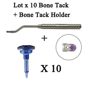 Set x 10 Knochenheft Titan Stifte 5 mm Membran Befestigung Tack Halter - Bild 1 von 3