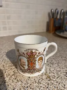Coronation Mug 1902- King Edward VII and Queen Alexandra - Picture 1 of 6