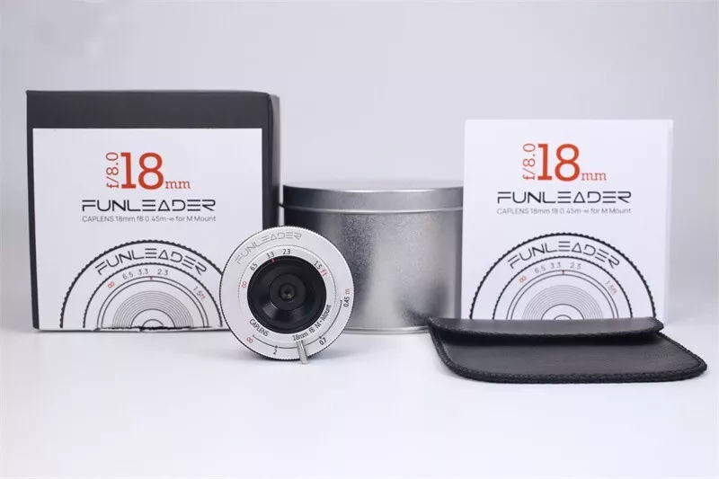 Funleader 18mm/f8 Full-frame Digital SLR Micro Wide-angle Lens Leica M-port Stoc - Image 1 of 4