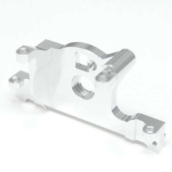 NEW STRC Aluminum Motor Mount Silver for Traxxas Slash 4x4 LCG / Rally - Image 1 of 1