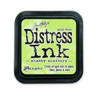 RANGER INDUSTRIES, INC. Tim Holtz, Ranger Distress Ink pad, shabby shutters