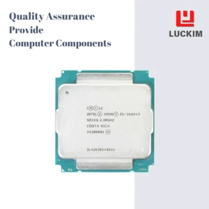 Intel Xeon E5-2695V3 CPU - Socket LGA 2011-3 14 Cores 28 Threads 2.3GHz 35MB L3 - Picture 1 of 7