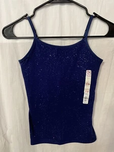 NWT So Girl' s Strappy Cami - size 7/8- Blue - Picture 1 of 4