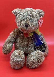 Gund 15”~Plush Teddy Bear~Tan Brown~”Bearessence"~Pre-owned~With Original Tag’s - Picture 1 of 13