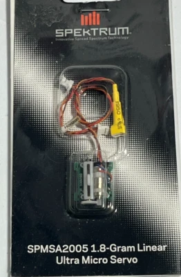 NEW IN PACKAGE SPEKTRUM SPMSA2005 1.8 GRAM LINEAR ULTRA MICRO SERVO - Bild 1 von 3