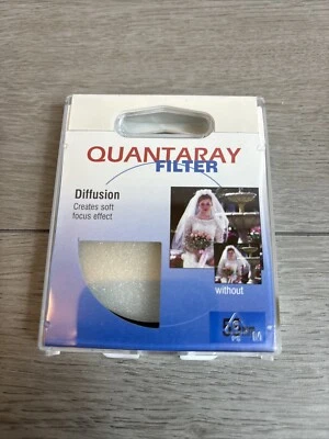 Quantaray Filter 55 mm Diffusion Soft Focus Glass Filter Japan 55 mm Wedding NEW - Image 1 of 3