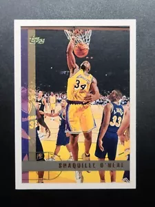 Shaquille O'Neal 1997-98 Topps #109 Los Angeles Lakers - Picture 1 of 2