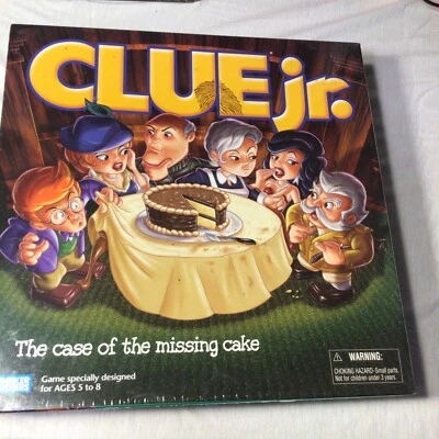 PISTA JR EL CASO DEL PASTEL PERDIDO 2003 PARKER BROTHER JUEGO Foto 1 de 4