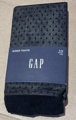 Nuevo con etiquetas Medias transparentes para mujer Gap lunares medias de nylon tú elige la talla Foto 1 de 2