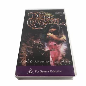 The Dark Crystal VHS Jim Henson Video Cassette Tape PAL G 1994 - Picture 1 of 3