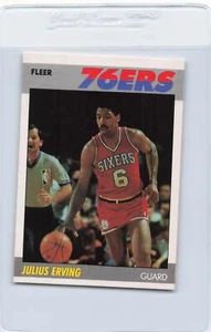 1987/88 Fleer #35 Julius Erving 76ers NM *DA-B4326 - Picture 1 of 1