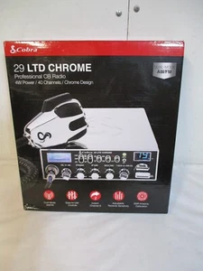COBRA 29 LTD CHROM PROFESSIONAL CB RAIDO (DUAL MODE AM/FM) - Zdjęcie 1 z 4