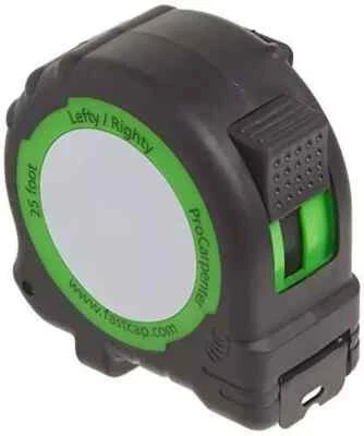 25 Foot Left Handed Right Handed Measuring Tape Measure Lefty Righty Easy Read - Image 1 of 4