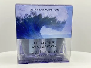1 Bath & Body Works EUKALYPTUS MINT & WAVES Wandblumen Duftbirne Nachfüllpackung - Bild 1 von 3