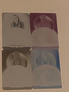 Set of 4 CZX Crisis on Infinite Earths Printing Plates for Benoist Auto Card
