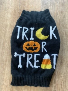 Trick or Treat Hundepullover Kostüm Halloween Größe L - Bild 1 von 5