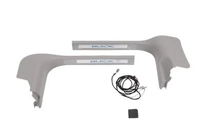 Placas de umbral de puerta iluminadas de titanio GM# 23129794 para Buick Enclave 2014-2017  Foto 1 de 4