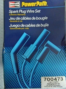 New Champion PowerPath 700473 Belden Ignition Spark Plug Wire Set - Picture 1 of 1