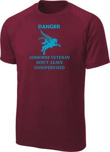 Airborne T-Shirt Airborne Veteran ,Paratrooper T-Shirt ,British Army, - Picture 1 of 1