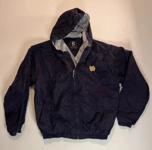 Chaqueta con Capucha Irlandesa Lucha Notre Dame De Colección Equipo Para Deportes Azul Talla Mediana - Imagen 1 de 10
