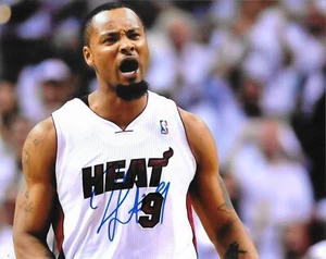 Rashard Lewis signed Miami Heat 8x10 photo autographed - Picture 1 of 1
