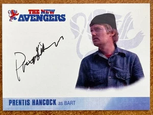 The New Avengers Prentis Hancock As Bart Autograph Card PH1 - Picture 1 of 1