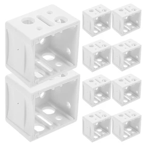 Soporte de persiana de 10 piezas soportes de montaje fijación de viaje para soporte - Imagen 1 de 12