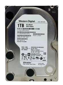 Western Digital WD Ultrastar 3.5" HDD 1TB SATA III 6Gb/s 7200RPM 128MB, TESTED - Picture 1 of 3