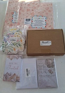 Pañuelo de ducha para bebé niña, decoraciones, juegos e invitaciones - Imagen 1 de 10