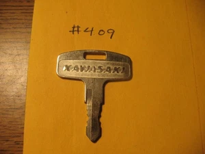 NEW NOS GENUINE KAWASAKI PRE CUT KEY # 409 F7 G5 MC1 (K-6447) - Picture 1 of 2