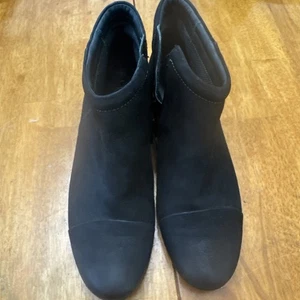 Stivaletti stivaletti donna 10 41 Ecco Shape 55 neri pelle nabuk punta cappuccio nuovi - Foto 1 di 9