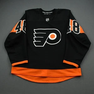 2019-20 Morgan Frost Philadelphia Flyers Game Used Worn NHL Hockey Jersey - Picture 1 of 3