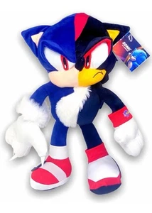 Mexico Half Werehog Half Shadow Plush 15” Sonic The Hedgehog Mexican Bootleg Toy - Picture 1 of 4