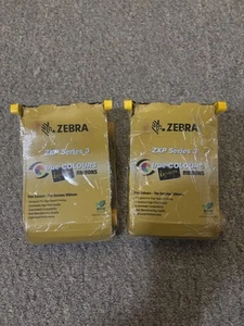 2 ZEBRA ZXP Series True Colours Ribbon 800033-348 Read Description - Afbeelding 1 van 5