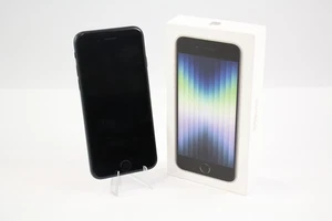 Apple iPhone SE 2022 (Unlocked) A2783 64GB Midnight Grade B Boxed - Picture 1 of 6