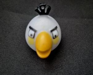 Angry Birds Action Figure White Rovio HK-101 1 Inches Heavy PVC Plastic Toy - Picture 1 of 6