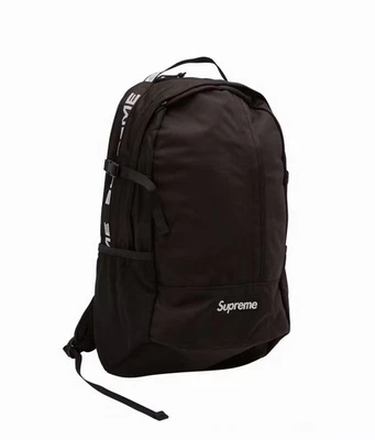 Supreme Cordura SS18 Ripstop Nylon Backpack Black - 100% Authentic - Image 1 of 4