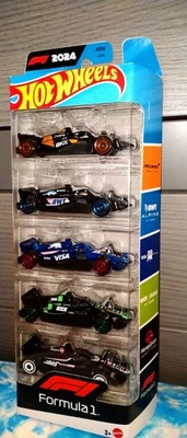 Hot Wheels Diecast Formula 1  Gift-Coffret N. 5 Formula One Cars 2024 1:64 - Immagine 1 di 4