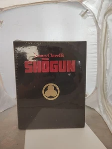 James Clavell's Shogun 1980 4 VHS Box Set With Colorful Insert Booklet Sealed - Picture 1 of 6