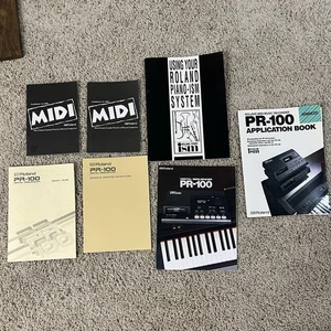 Roland PR-100 Digital Sequencer Bedienungsanleitung Anwendungsbuch & mehr Literatur - Bild 1 von 4