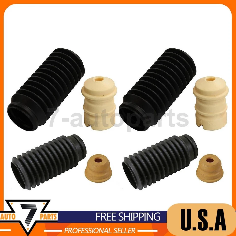 4x Front Rear Strut Bellows For Mazda RX-7 1.3L 1991 1990 1989 1988 1987 1986 - Image 1 of 4