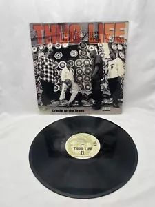 Thug Life / Cradle To The Grave 12" Single Vinyl 1994 US Interscope Records 2Pac - Picture 1 of 7