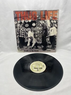 Thug Life / Cradle To The Grave 12" Single Vinyl 1994 US Interscope Records 2Pac - Image 1 of 4