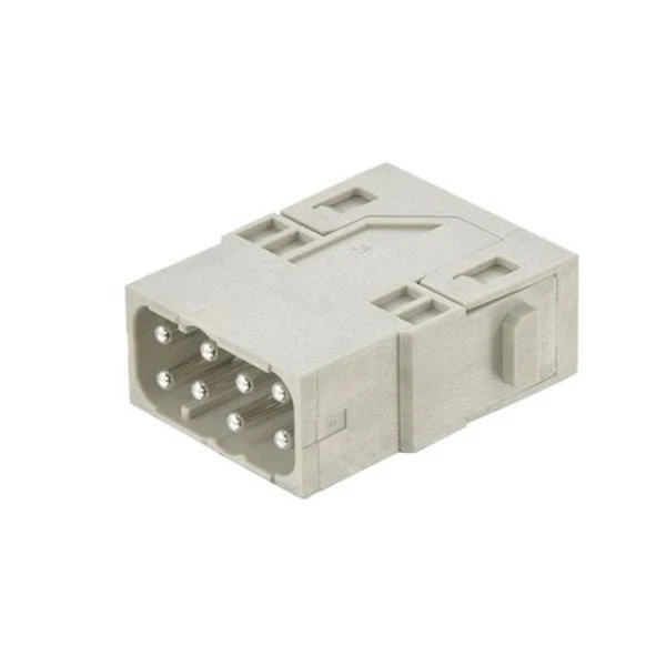 09140085001 Connector: HDC module male Han-Modular® PIN: 8 push-in HARTI - Image 1 of 1