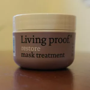 LIVING PROOF RESTORE MASK TREATMENT Travel Size .28gr 1oz NATURAL Smells Great! - Picture 1 of 2