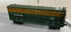 HO Scale 9023 Cattle Car CNW Chicago & North Western Road no. 14373 - Picture 1 of 8