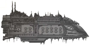 Battle Fleet Gothic Imperial Navy Rogue Trader Star Galleon - Picture 1 of 7
