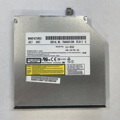 Genuine Panasonic UJ-852 CD DVD±RW IDE Optical Drive + Bezel Toshiba A000014380 - Image 1 of 4